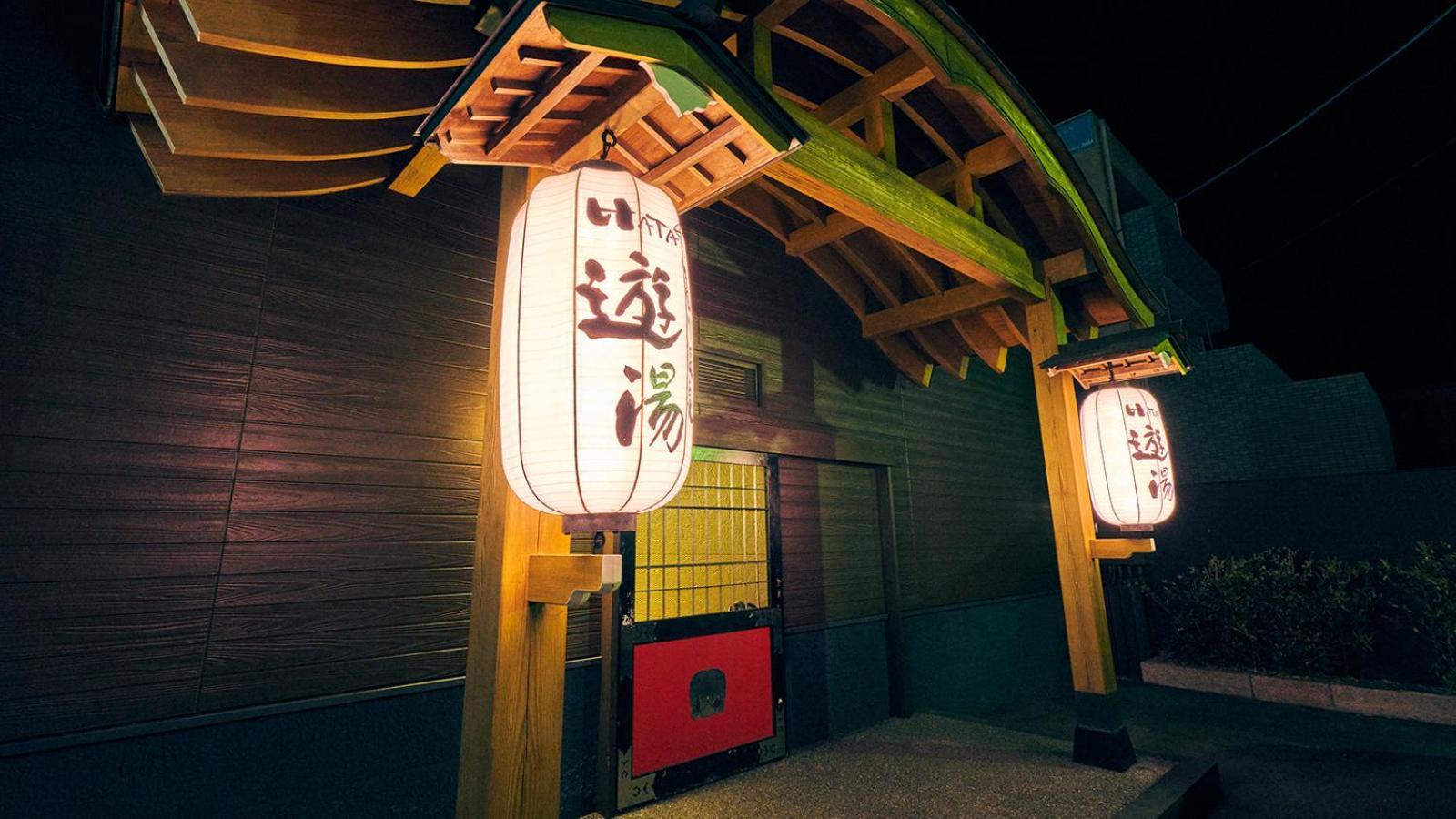 Kamegawa Onsen Hatago Yuyu Beppu Exteriör bild